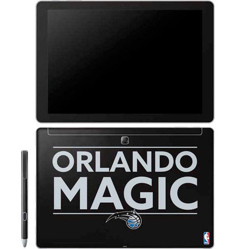 NBA Orlando Magic Standard - Black Galaxy Book 12in Skin